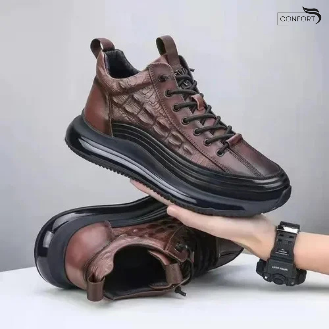 Confort™️ BOTAS DE CUERO HECHOS A MANO