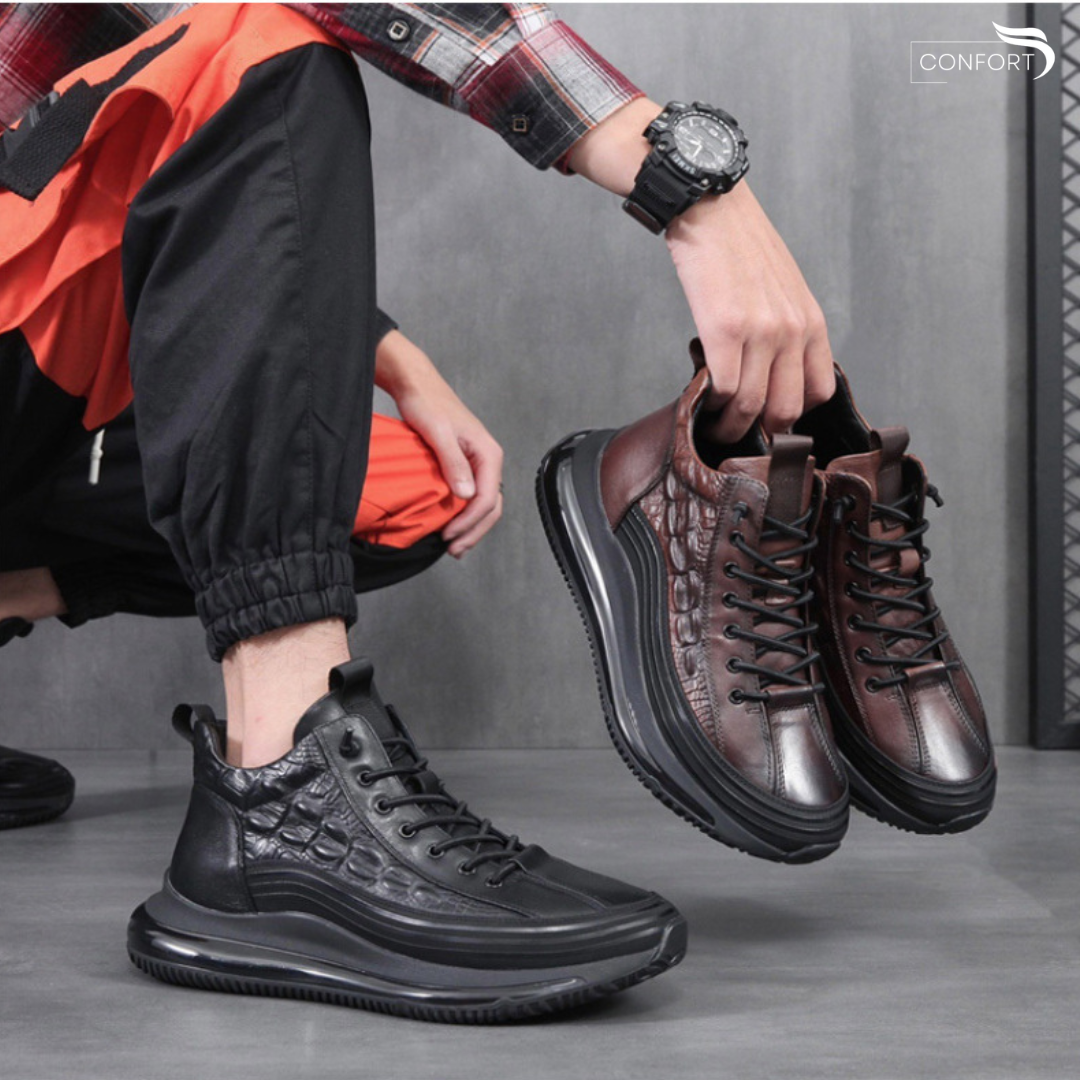 Confort™️ BOTAS DE CUERO HECHOS A MANO